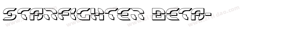 Starfighter Beta字体转换